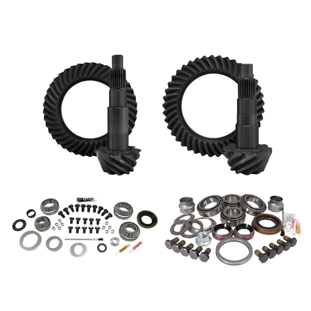 Yukon Gear & Install Kit package for Jeep JK Rubicon, 4.56 ratio - YGK054