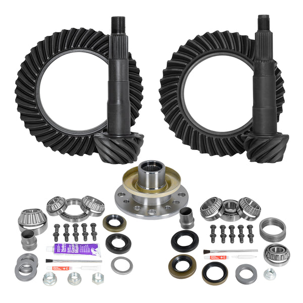 Ring & Pinion Gear Kit Package Front & Rear with Install Kits - Toyota 8/7.5R - YGKT002-488