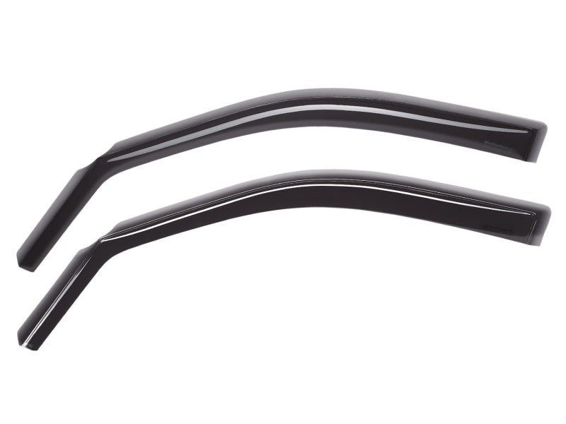 WeatherTech - WeatherTech 2019+ Chevrolet Silverado 1500 Crew Cab Front Side Window Deflectors - Dark Smoke - 80930