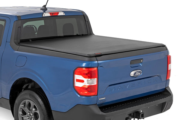Rough Country - Soft Roll Up Bed Cover - 4'6" Bed - Ford Maverick 2WD/4WD (2022-2025)