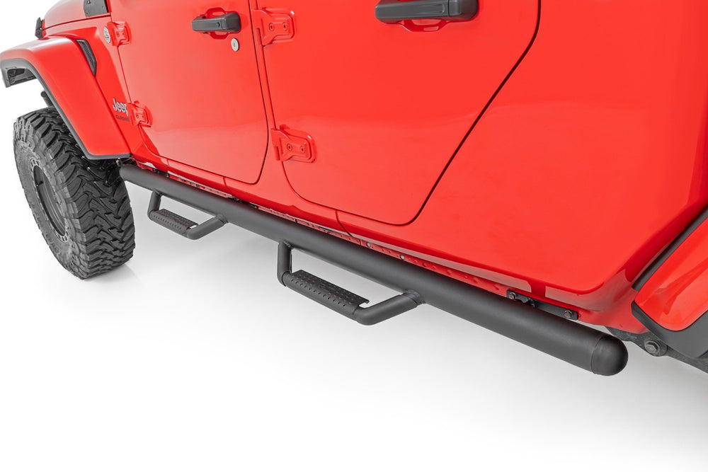 Rough Country - Nerf Steps - Cab Length - Crew Cab - Jeep Gladiator JT 4WD (2020-2025)
