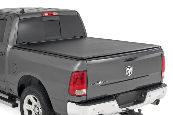 Rough Country - Soft Roll Up Bed Cover - 5'7" Bed - Ram 1500 (10-18)/2500 (10-25)
