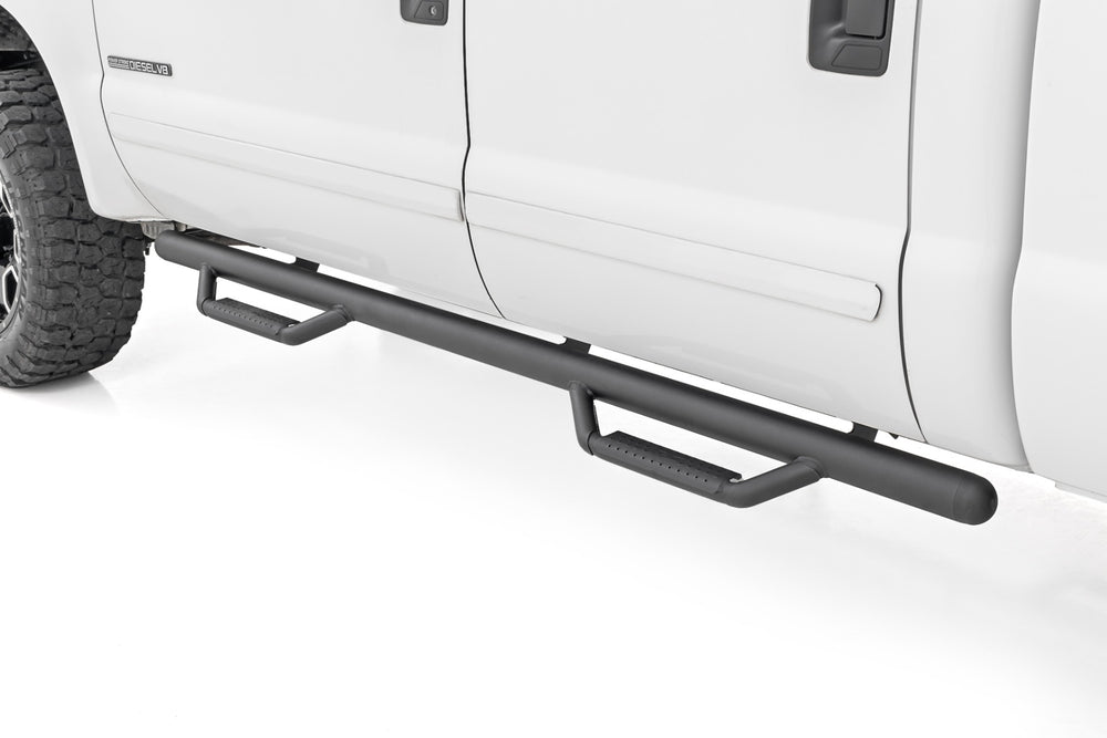 Rough Country - Nerf Steps - Cab Length - Crew Cab - Ford F-250/F-350 Super Duty (99-16)