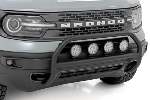 Rough Country - Nudge Bar - w/ Tow Hooks - Ford Bronco Sport 4WD (2021-2024) - 51154