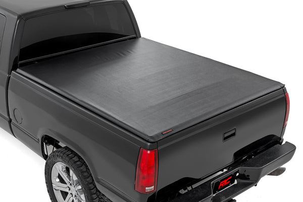 Rough Country - Soft Roll Up Bed Cover - 6'7" Bed - Chevy/GMC 1500 (00-06 & Classic)