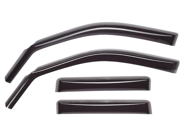 WeatherTech - WeatherTech 99-07 Ford F250 Super Duty Super Cab Front and Rear Side Window Deflectors - Dark Smoke - 88138