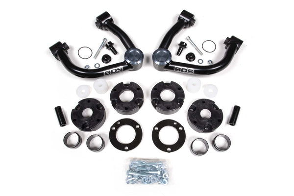 BDS Suspension - 2021-2025 Ford Bronco 4 Door 3.5" Suspension Lift Kit, 3" Rear, Spacer (Badlands -BDS023350