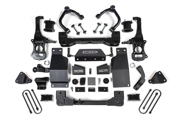 BDS Suspension - 2025-2026 Chevy/GMC 1500 4wd 4" Suspension Lift Kit w/ARC, 3.0 Diesel / 2.7 Gas, -BDS1854H