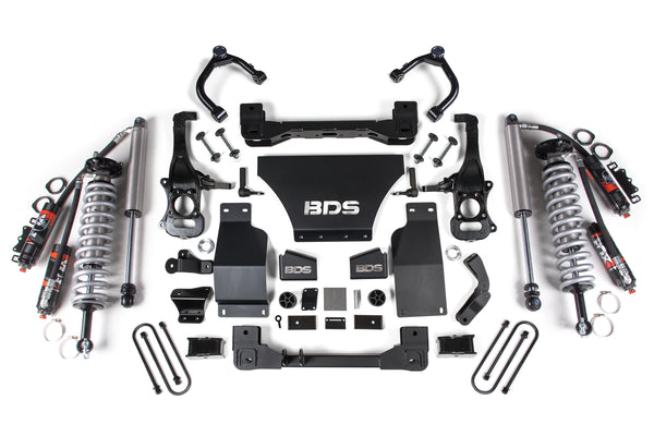 BDS Suspension - 2025-2026 Chevy TB/GMC AT4 1500 4wd 2.5" Suspension Lift Kit, V8 Gas, 1" Rear, B -BDS1855PES