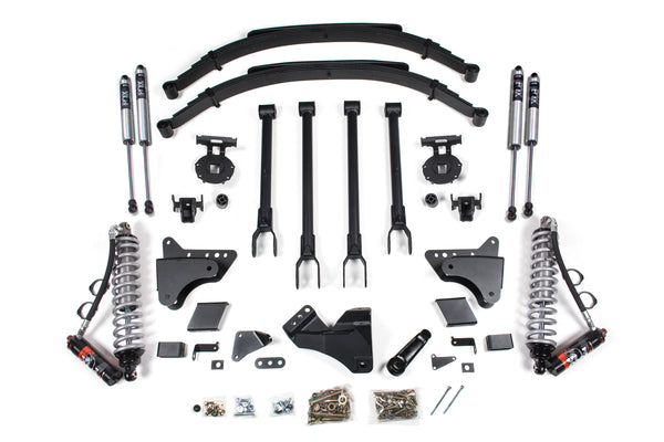 BDS Suspension - 2011-2016 Ford F250/F350 4wd 8" 4-Link Suspension Lift Kit, 7" rear, Spring, Die -BDS1500FPE
