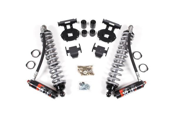 BDS Suspension - 2017-2019 Ford F250/F350 4wd 4" Coilover Upgrade Kit - Fox 2.5 PES C/O Front -BDS1530FPE