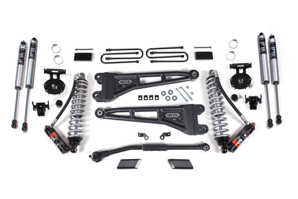 BDS Suspension - 2020-2022 Ford F250/F350 4wd 3" Radius Arm Suspension Lift Kit, 1" Rear, Block, -BDS1549FPE