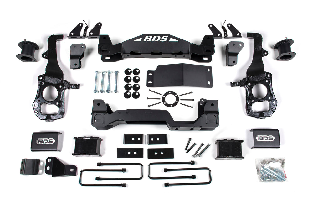 BDS Suspension - 2021-2025 Ford F150 4wd, w/ CCD, 6