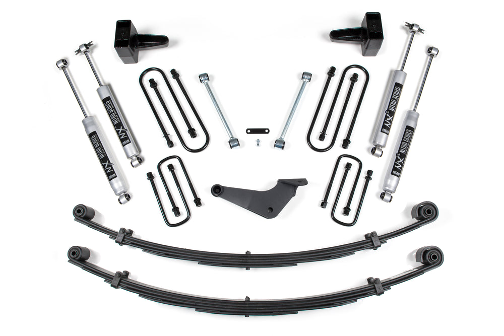 BDS Suspension - 99-04 F250/350 Sq U 4/3 Block no top -BDS314FS