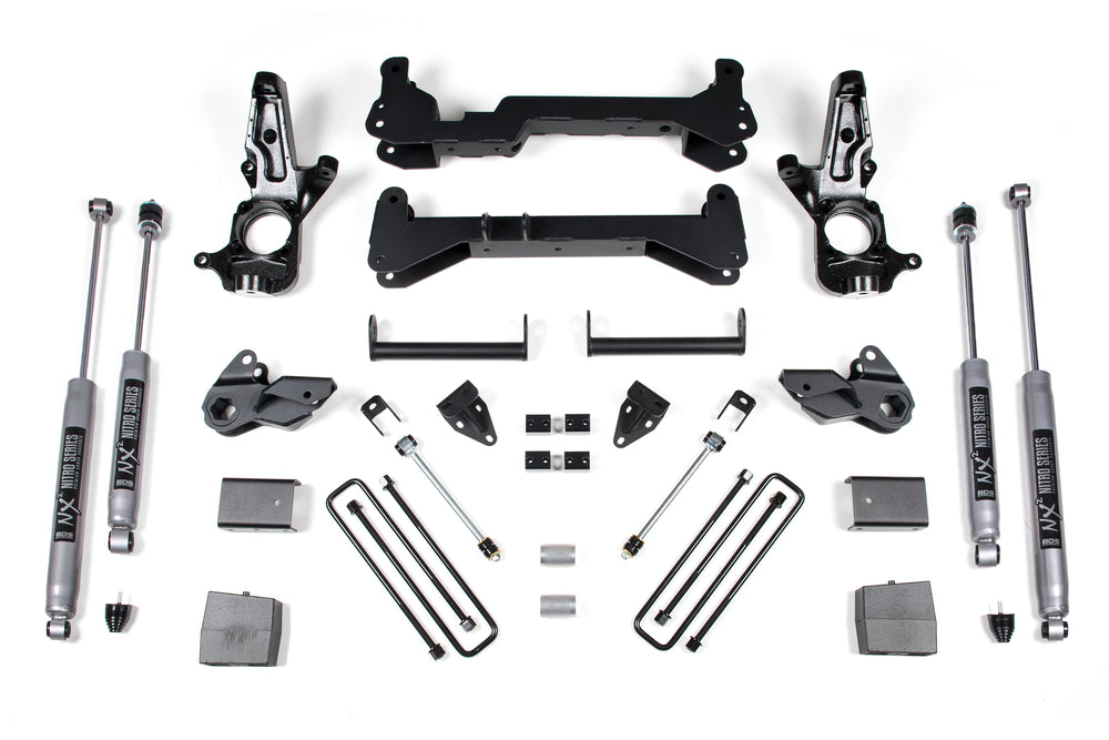 BDS Suspension - 01-10 C2500 HD 2wd 7/5 Block w/612 -BDS150H