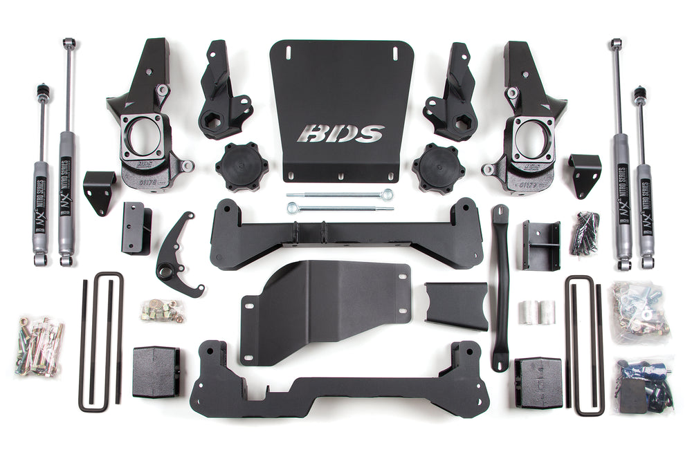 BDS Suspension - 01-10 K2500/SUV HC 4wd 7/5 Block -BDS189FS
