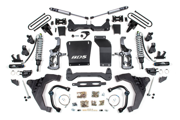 BDS Suspension - 11-19 Chevy HD 6.5/5 C/O Lift w/o ovld -BDS727FDSC