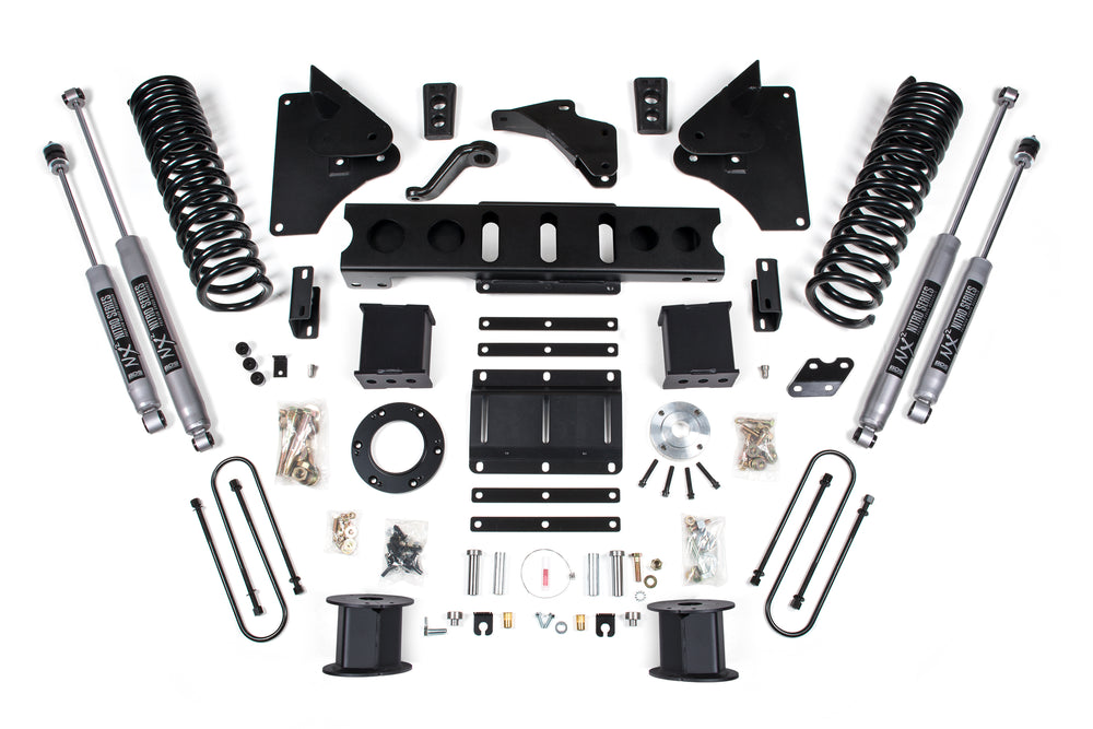 BDS Suspension - 13-18 Ram 3500 6in Std 6 Bolt w/ Air Bag - Gas -BDS1651H