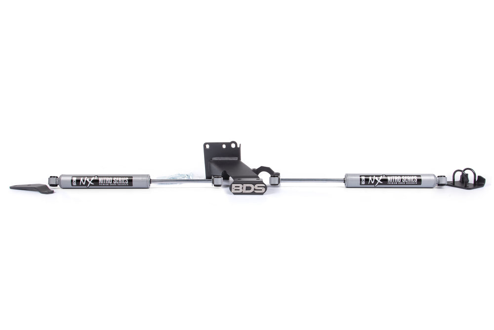 BDS Suspension - 2019-2025 Ram 2500/3500 Dual Steering Stabilizer Kit - NX2 -BDS2031DH
