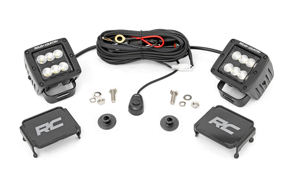 Rough Country - LED Light Kit - Ditch Mount - 2