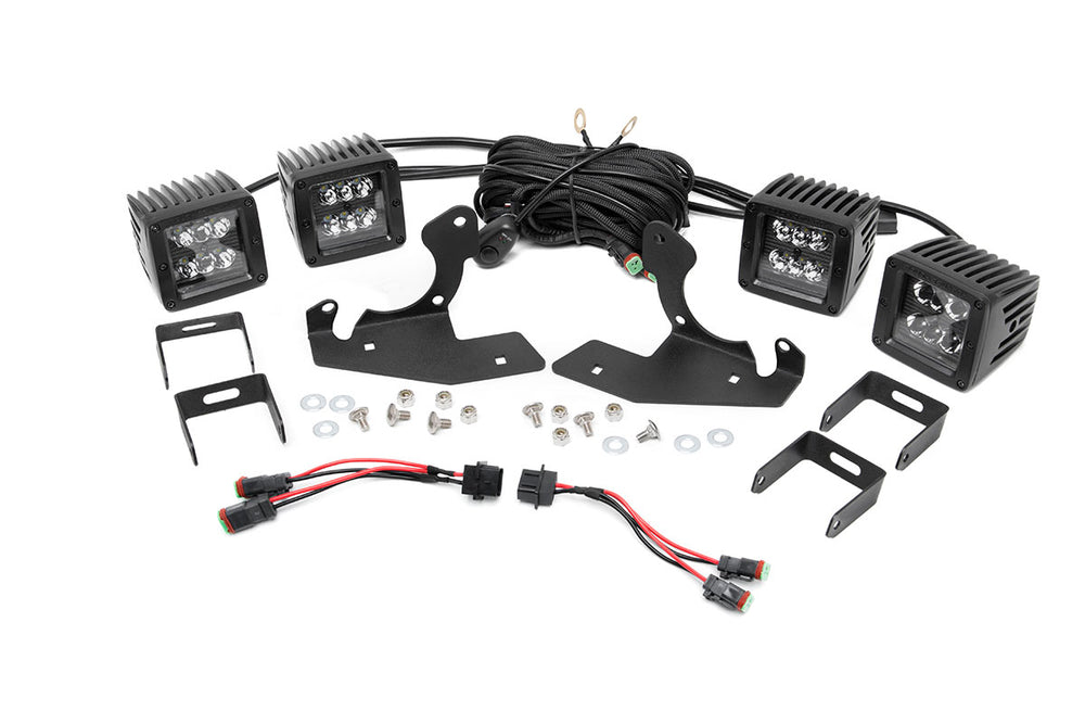 Rough Country - LED Light Kit - Fog Mount - Dual 2