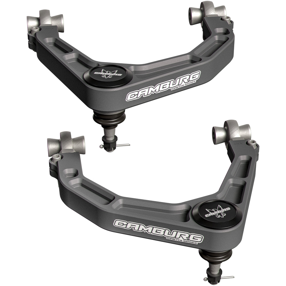Camburg Engineering 2010-2025 Ford F-150 Raptor KINETIK Series X-Joint XL Upper Control Arm Kit Grey