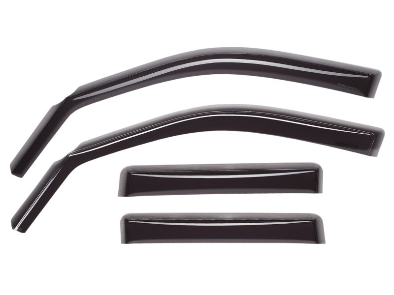 WeatherTech - WeatherTech 2015+ Subaru Outback Front and Rear Side Window Deflectors - Dark Smoke - 82780