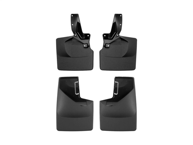 WeatherTech - WeatherTech 2021+ Ford Bronco (315 Width Tire Size) No Drill Mudflaps - Black - 110140-120145