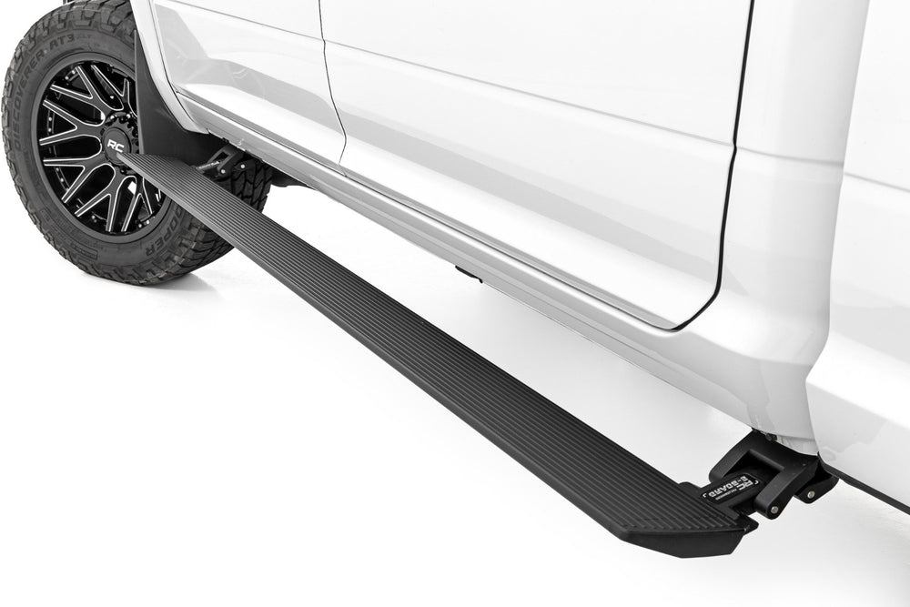 Rough Country - Power Running Boards - Dual Electric Motor - Crew Cab - Ram 2500/3500 (10-25)