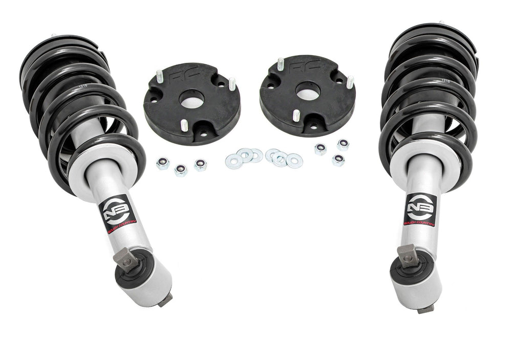 Rough Country - 2 Inch Lift Kit - N3 Struts - Chevy/GMC Tahoe/Yukon XL 1500 4WD (2021-2025)