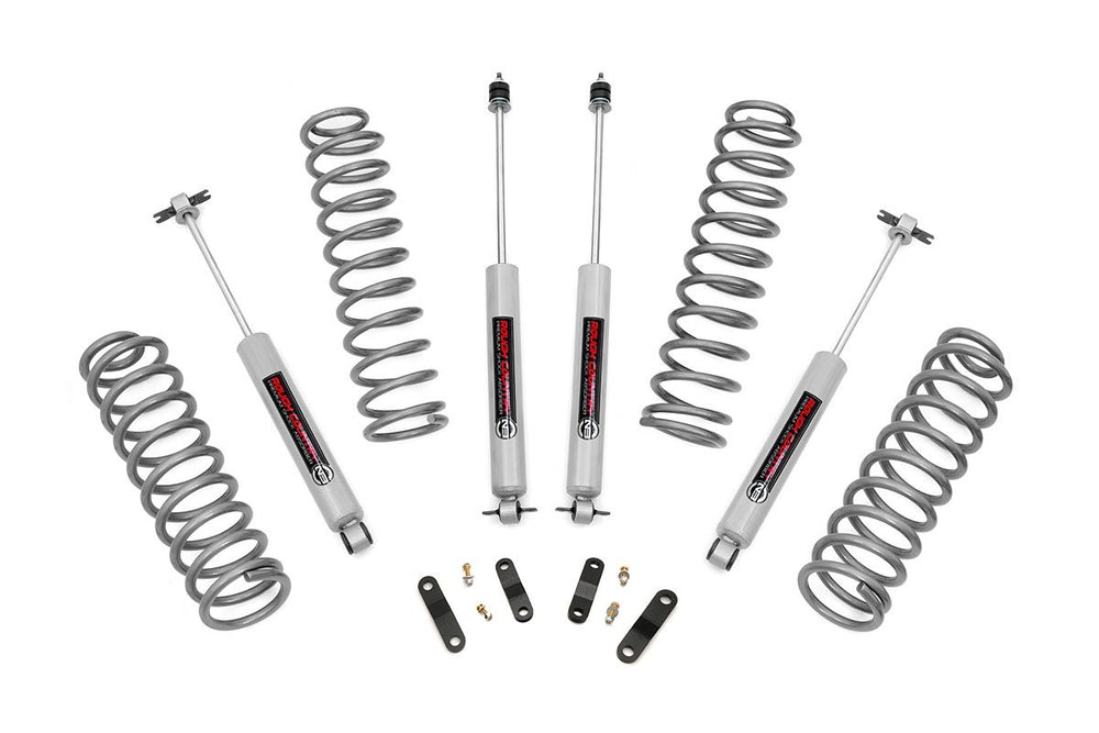 Rough Country - 2.5 Inch Lift Kit - Coils - Jeep Wrangler Unlimited 2WD/4WD (2007-2018)