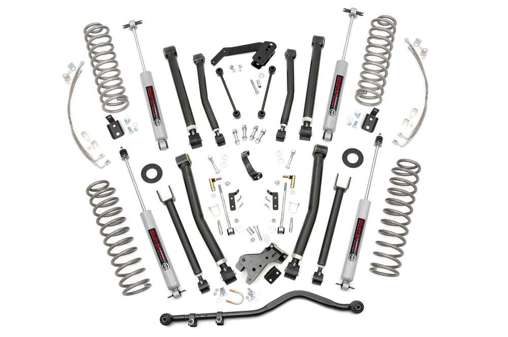 Rough Country - 6 Inch Lift Kit - X-Series - Jeep Wrangler Unlimited 2WD/4WD (2007-2018)