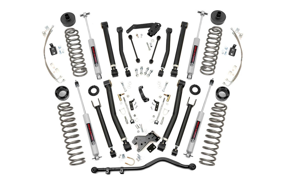 Rough Country - 6 Inch Lift Kit - 2-Door - X-Series - Jeep Wrangler JK 4WD (2007-2018)
