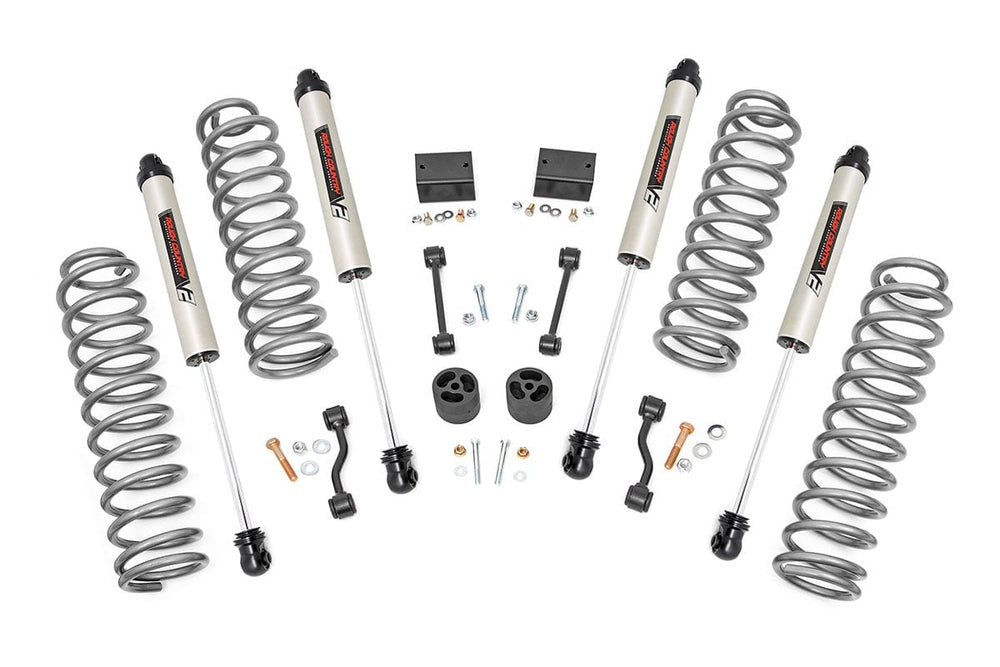 Rough Country - 2.5 Inch Lift Kit - Coils - V2 - Jeep Wrangler Unlimited 4WD (2024-2025)