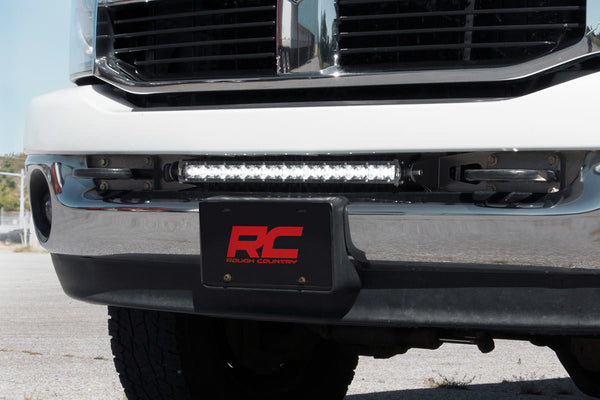 Rough Country - LED Bumper Mount - 20" - Ram 2500/3500 4WD (2010-2018)