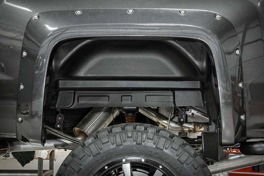 Rough Country - Rear Wheel Well Liners - Chevy Silverado 2500 HD/3500 HD 2WD/4WD (2015-2019)