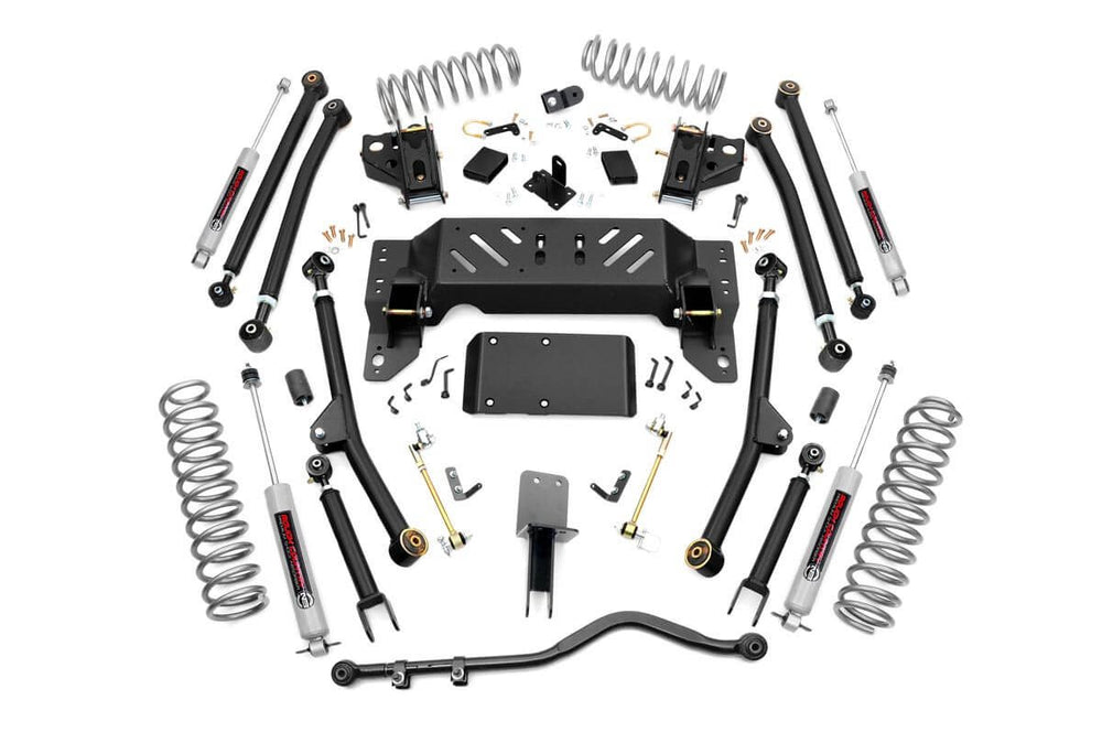 Rough Country - 4 Inch Lift Kit - Long Arm - Jeep Grand Cherokee ZJ 4WD (1993-1998)