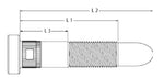 ARP 300-7715 - Driven Axle Wheel Stud