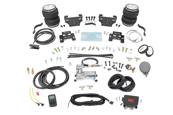 Rough Country - Air Spring Kit w/compressor - Wireless Controller - 0-6" Lift - Chevy/GMC 2500HD (01-10)
