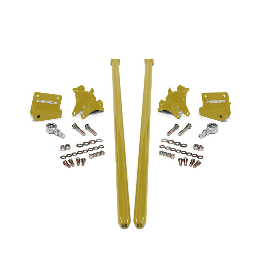 2001-2010 Chevrolet / GMC 58 inch Bolt On Traction Bars 3.5 inch Axle Diameter Custom Color