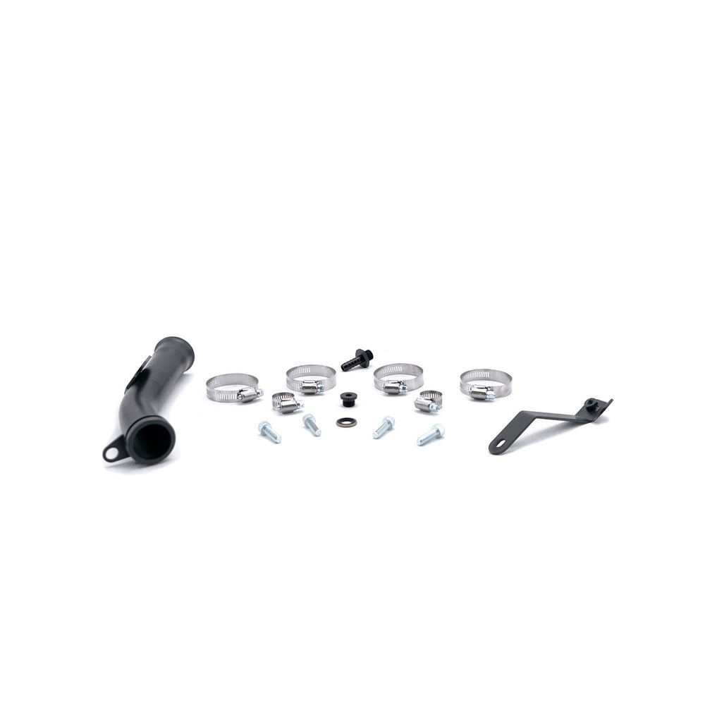 2006-2010 Chevrolet / GMC Billet Forward Facing Thermostat Housing Kit Raw