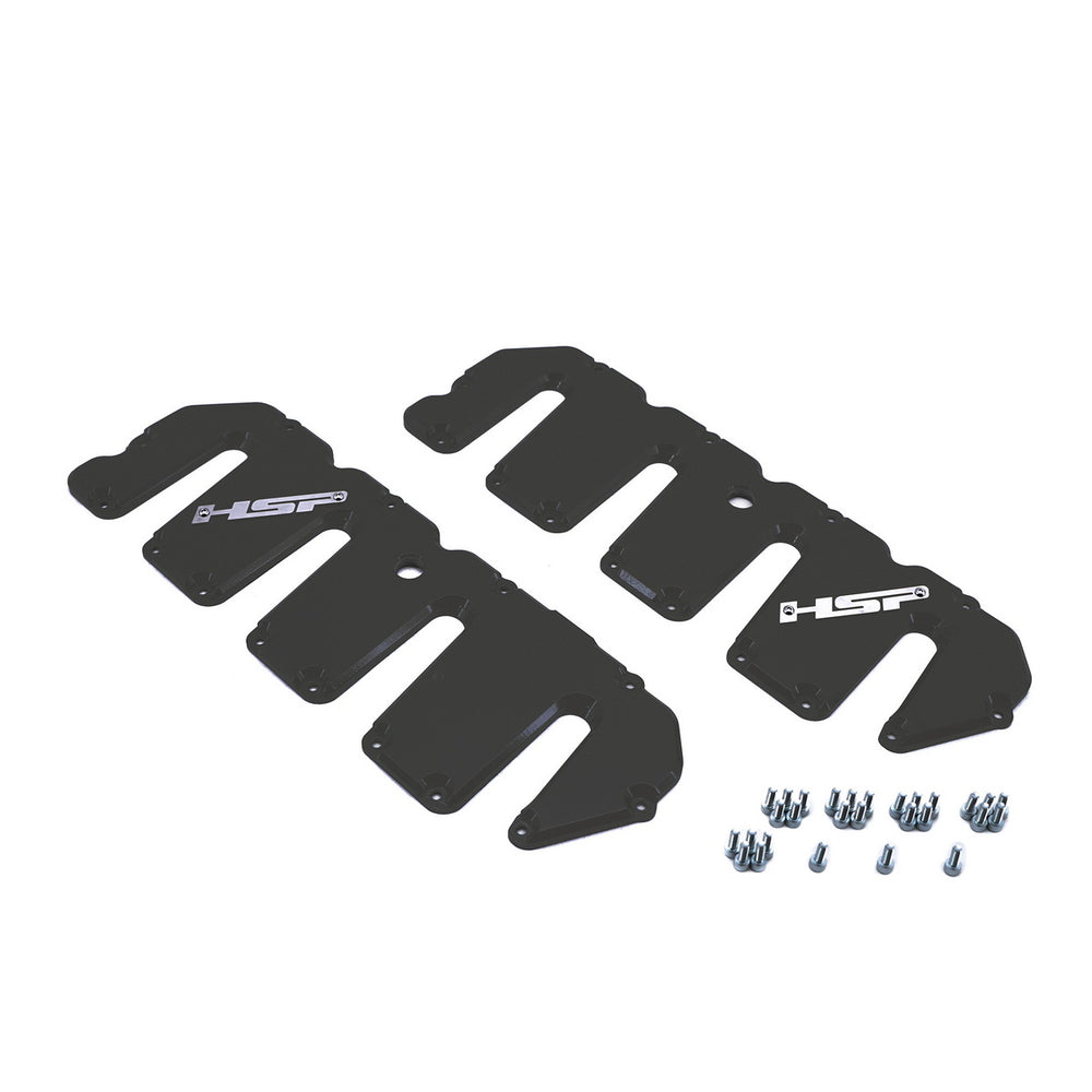 2004.5-2010 Chevrolet / GMC Billet Valve Covers Kingsport Grey