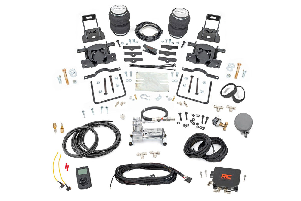 Rough Country - Air Spring Kit w/compressor - Wireless Controller - Ford F-250/F-350 Super Duty (05-16)