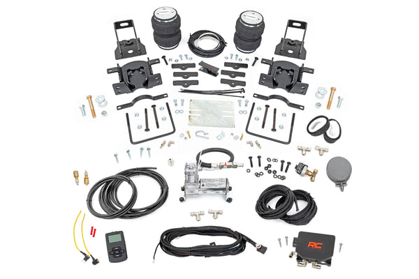 Rough Country - Air Spring Kit w/compressor - Wireless Controller - Ford F-250/F-350 Super Duty (05-16)