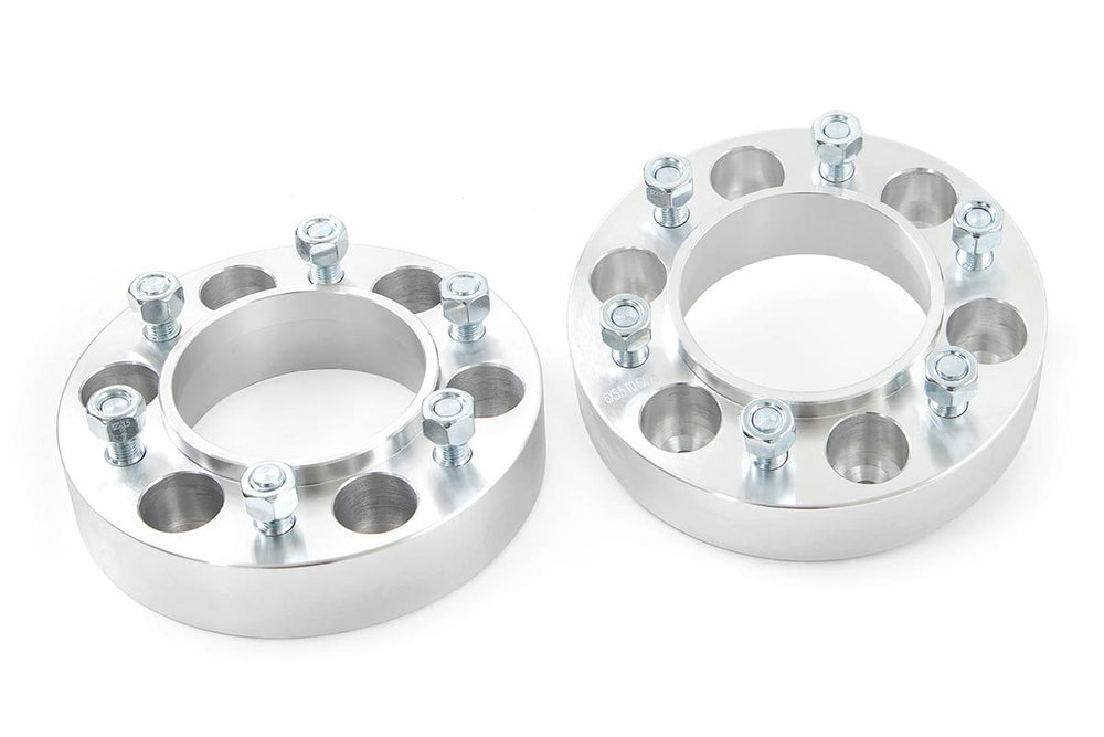 Rough Country - 1.5 Inch Wheel Spacers - 6x5.5 - Toyota 4Runner (10-24)/Tacoma (05-23)