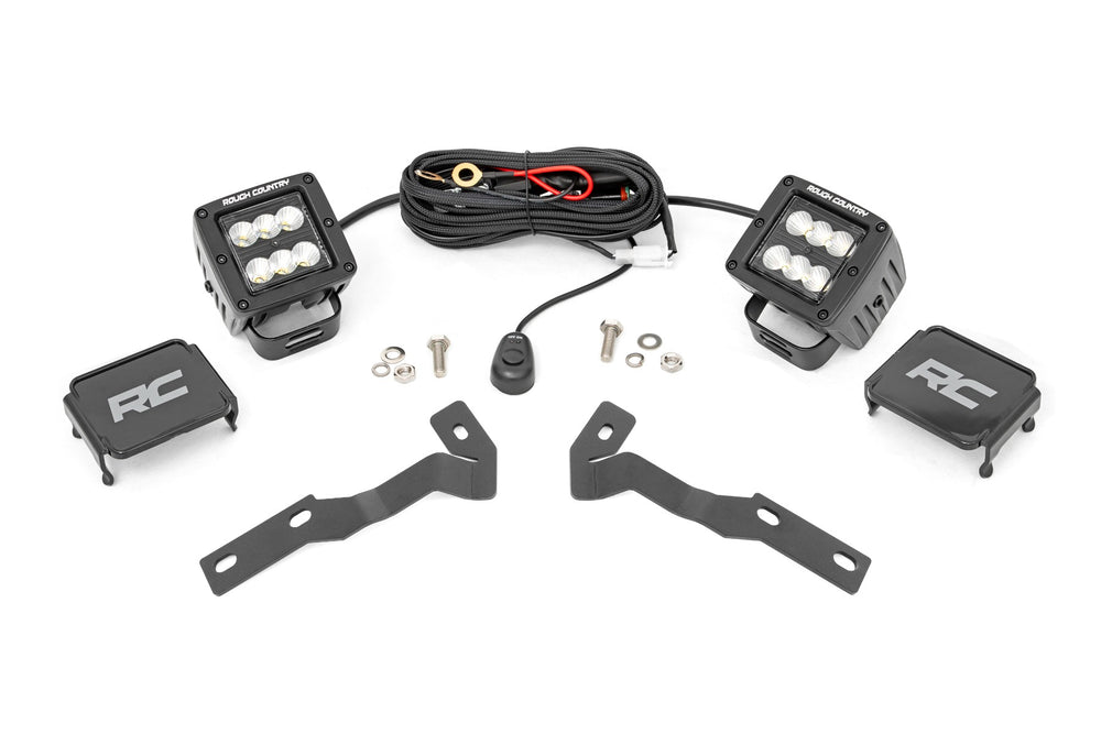 Rough Country - LED Light Kit - Ditch Mount - 2