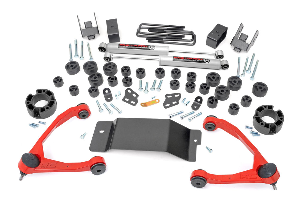Rough Country - 4.75 Inch Lift Kit - Combo - Chevy/GMC 1500 4WD (07-13)