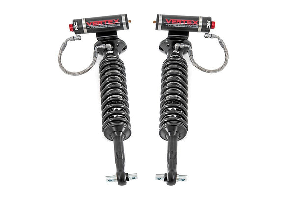 Rough Country - Vertex 2.5 Adjustable Coilovers - Front - 6-7.5" - Chevy/GMC 1500 (07-18 & Classic)