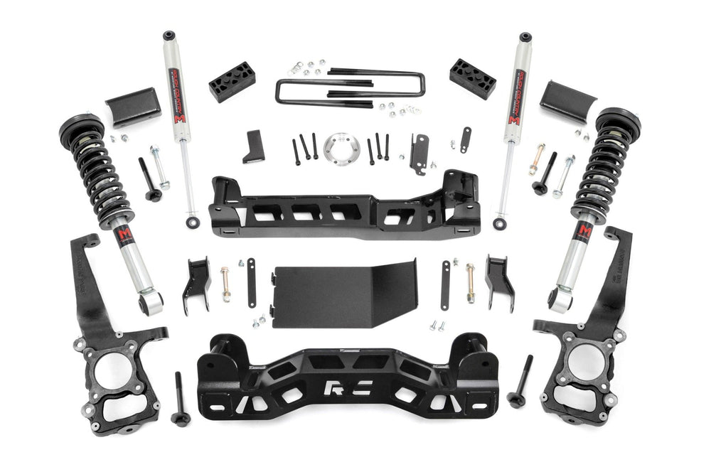 Rough Country - 4 Inch Lift Kit - M1 Struts - Ford F-150 4WD (2014)
