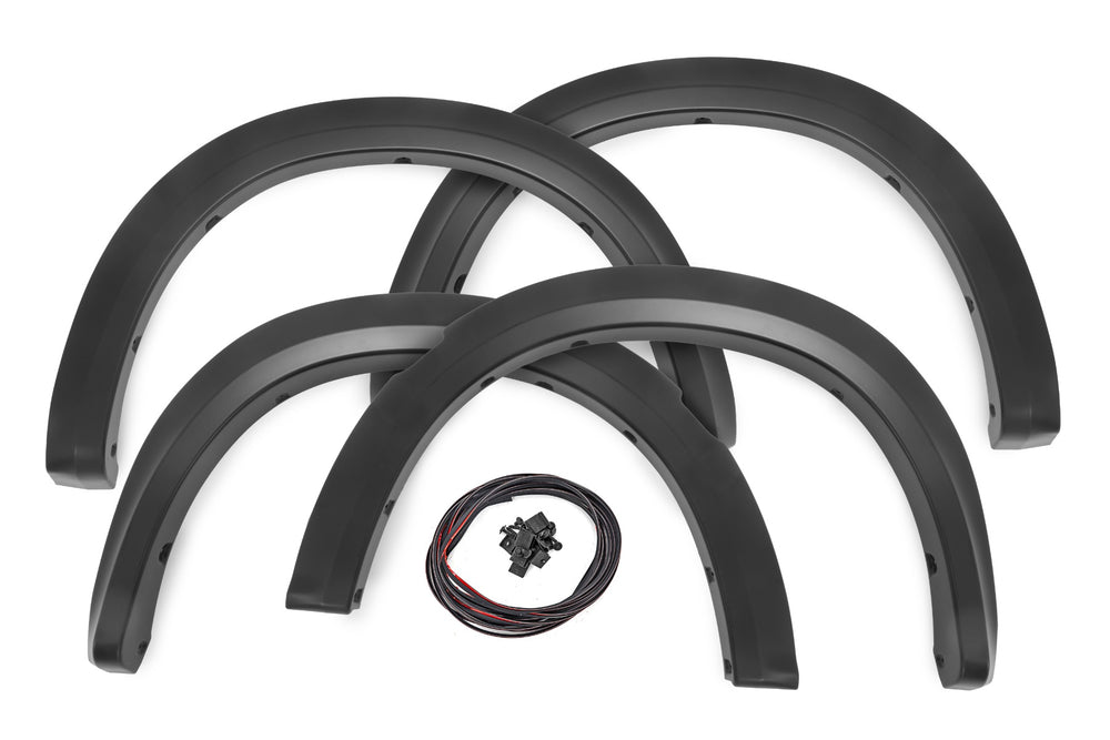 Rough Country - Sport Fender Flares - PXJ Diamond Black - Ram 1500 2WD/4WD (2010-2018 & Classic)